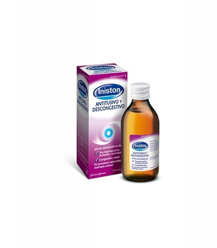 INISTON TOS Y CONGESTION JARABE , 1 frasco de 200 ml