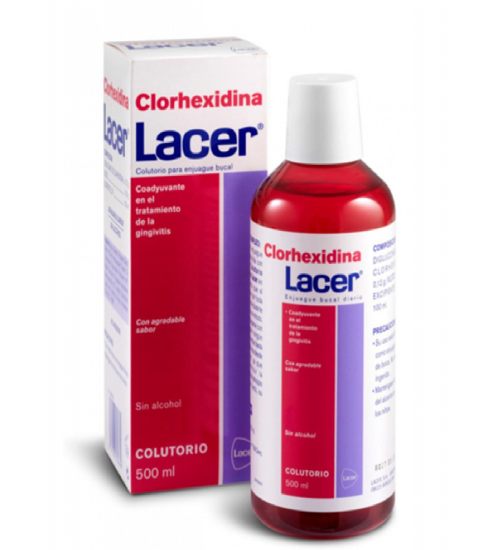 LACER CLORHEXIDINA. COLUTORIO.500ML