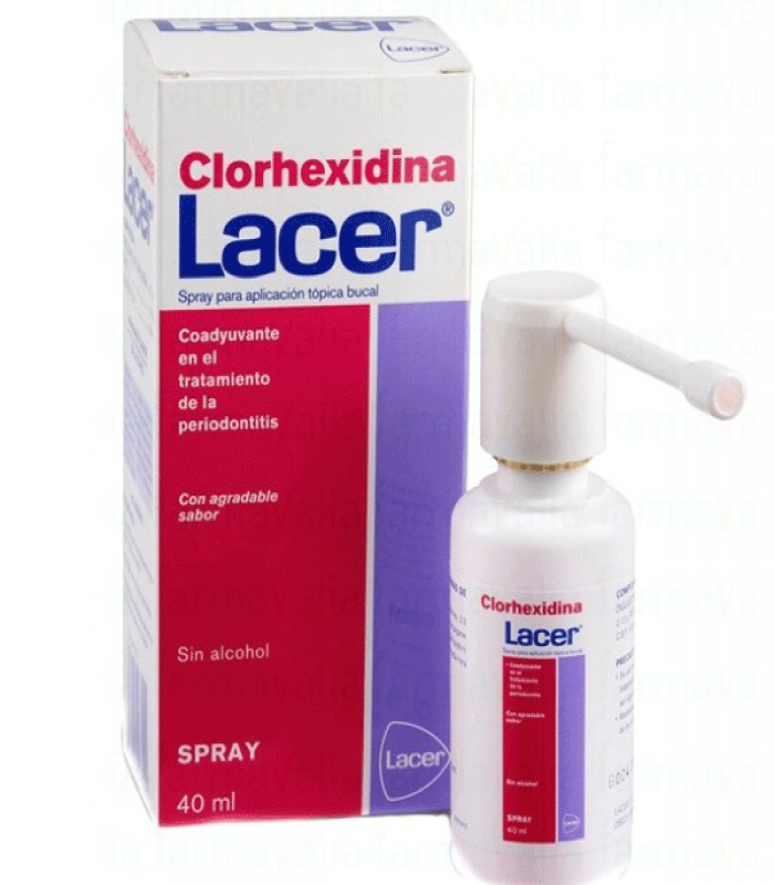 LACER COLUTORIO CLORHEXIDINA SPRAY 40ML