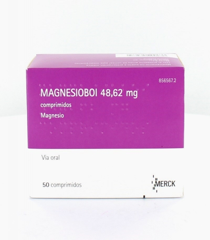 MAGNESIOBOI 48,62 mg COMPRIMIDOS, 50 comprimidos