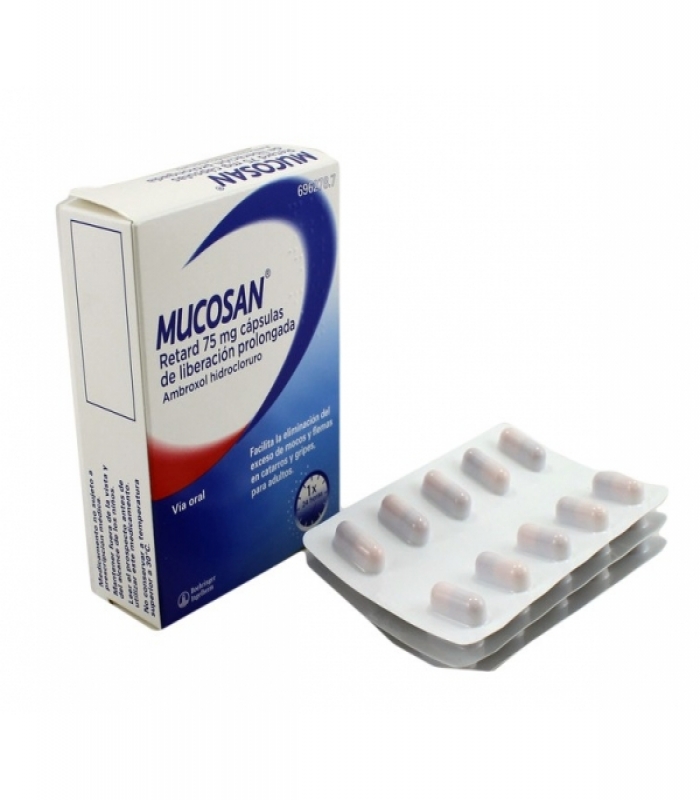 MUCOSAN RETARD 75 mg CAPSULAS DE LIBERACION PROLONGADA , 30 cápsulas