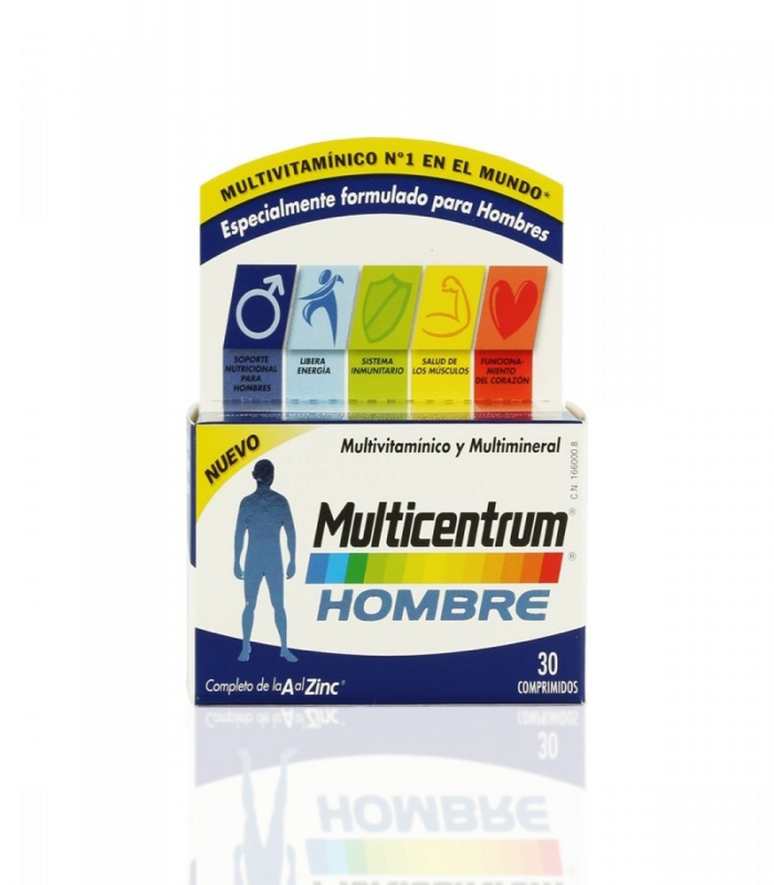 MULTICENTRUM HOMBRE 30 COMPRIMIDOS