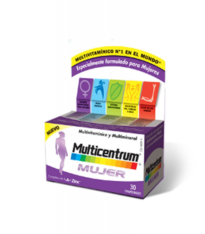 MULTICENTRUM MUJER 30 COMPRIMIDOS