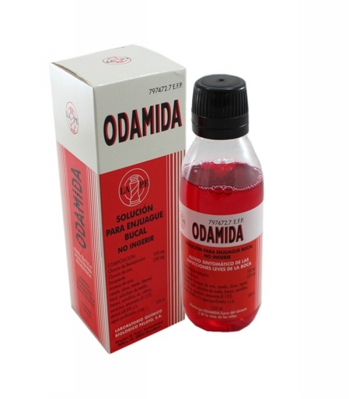 ODAMIDA SOLUCION, 1 frasco de 135 ml