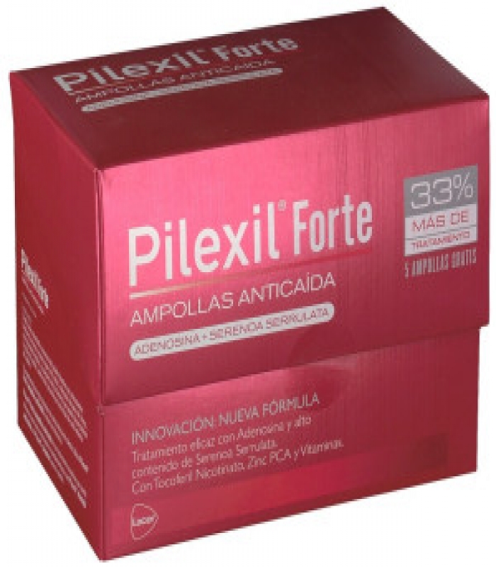 PILEXIL FORTE AMPOLLAS ANTICAIDA 20 AMPOLLAS