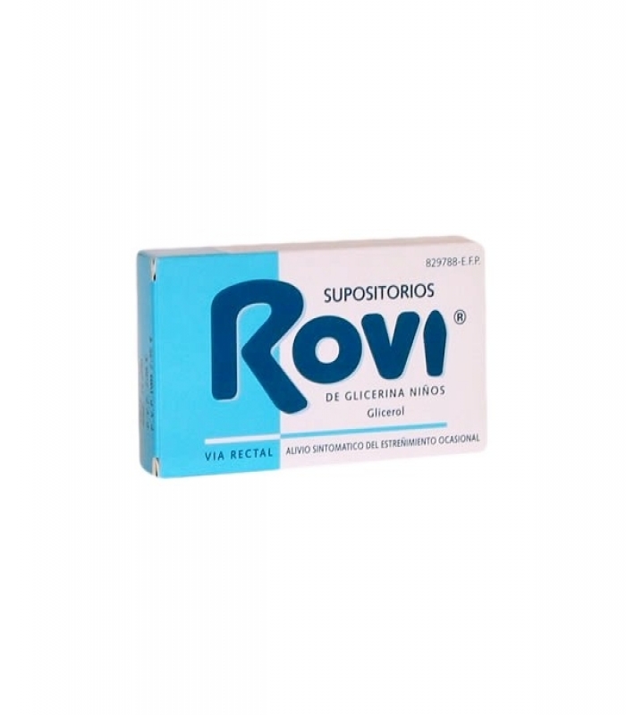 SUPOSITORIOS DE GLICERINA  ROVI  NIÑOS, 15 supositorios