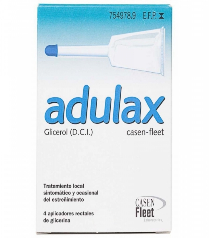 ADULAX 7,5  G SOLUCIÓN RECTAL , 4 enemas de 7,5 ml