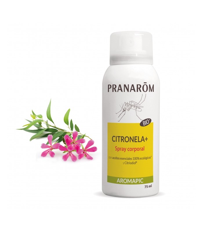 Spray corporal Citronela+ - 75 ml - Pranarom Aromapic
