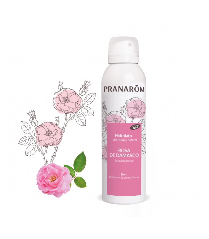 Spray Rosa de Damasco - 150 ml - PRANAROM HIDROLATO