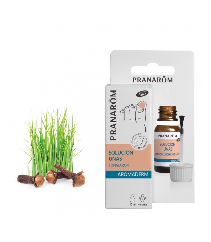 Solución uñas amarillas - 10 ml - PRANAROM AROMADERM