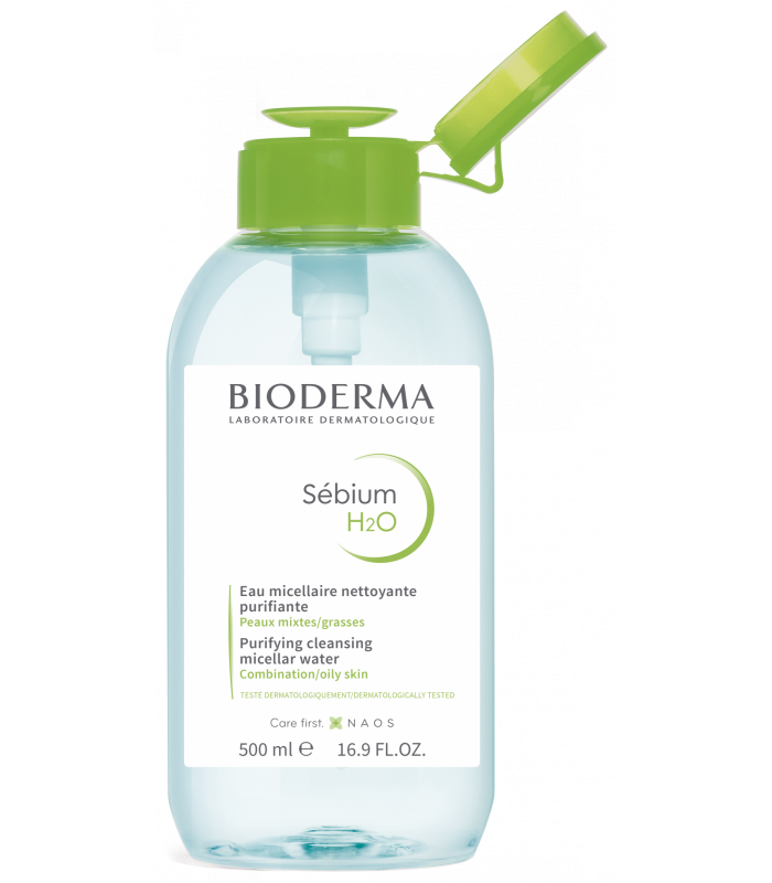 SEBIUM H2O BIODERMA 500 CC