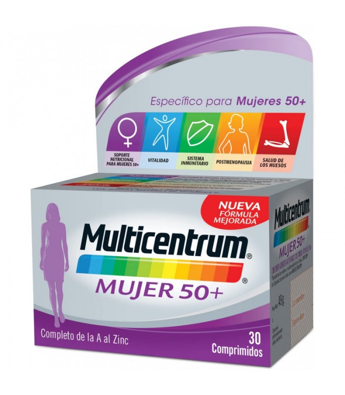 MULTICENTRUM MUJER 50+ 30 COM