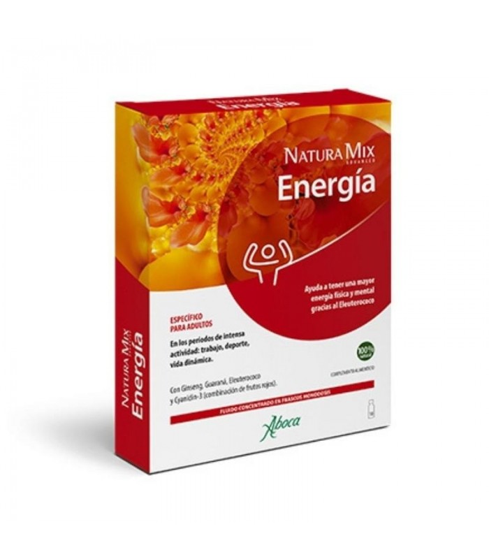 ABOCA NATURA MIX REVIGORIZANTE. 20 sobres de 2,5 gramos