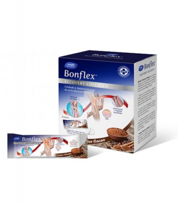 BONFLEX RECOVERY COLLAGEN 30 STICKS CACAO