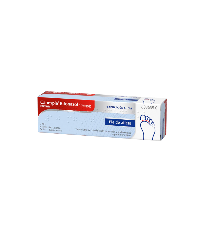 CANESPIE BIFONAZOL 10 mg/g CREMA, 1 tubo de 20 g