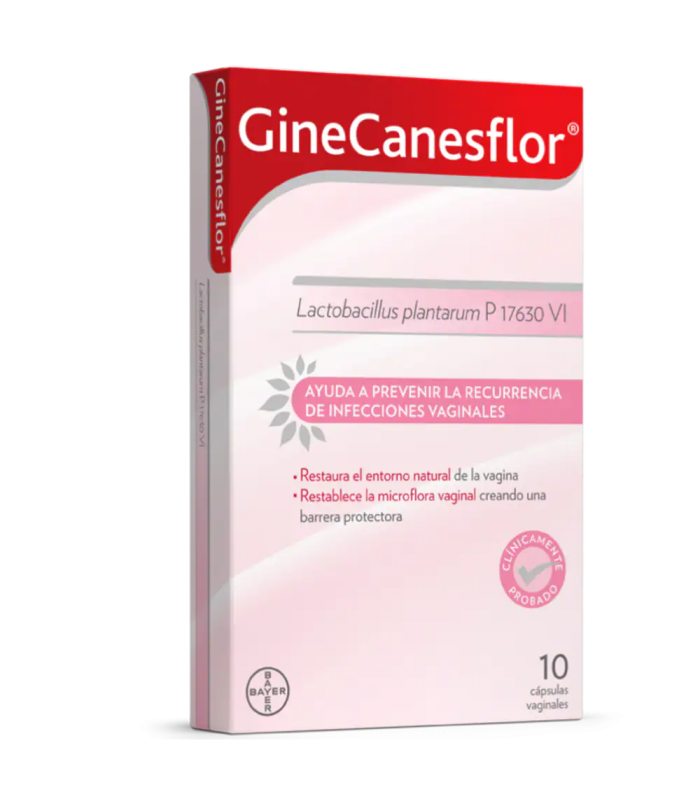 Gine Canesflor 10 cápsulas vaginales