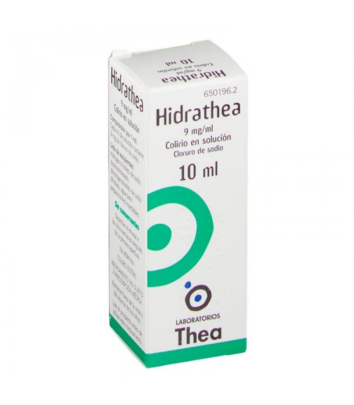 HIDRATHEA 9 mg/ml COLIRIO EN SOLUCION , 1 frasco de 10 ml