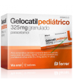 GELOCATIL PEDIATRICO 325 mg granulado , 12 sobres