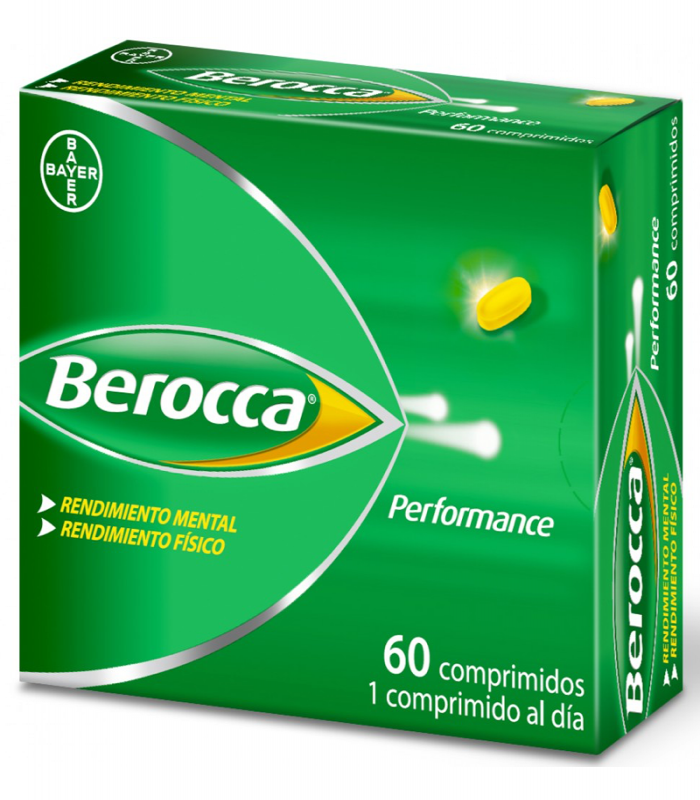 BEROCCA PERFORMANCE 60 COMPRIMIDOS